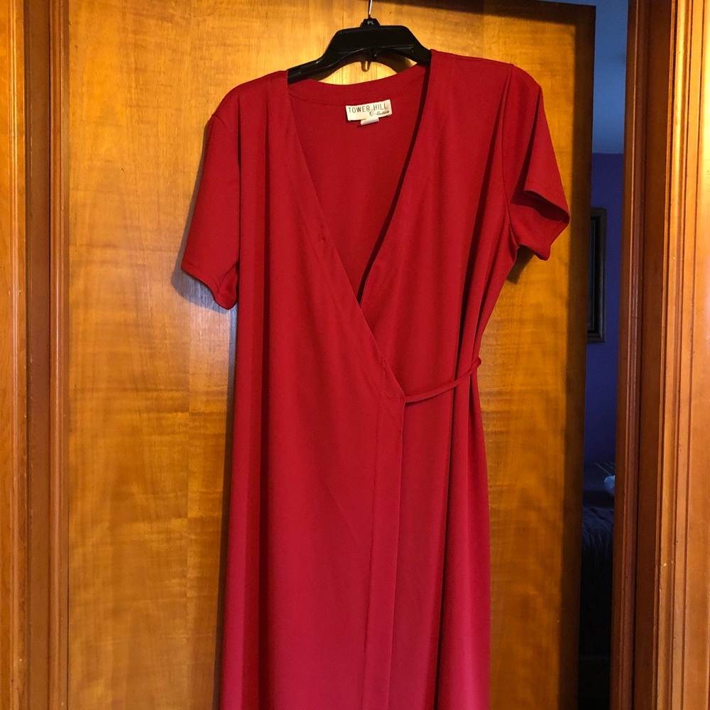 Red dress